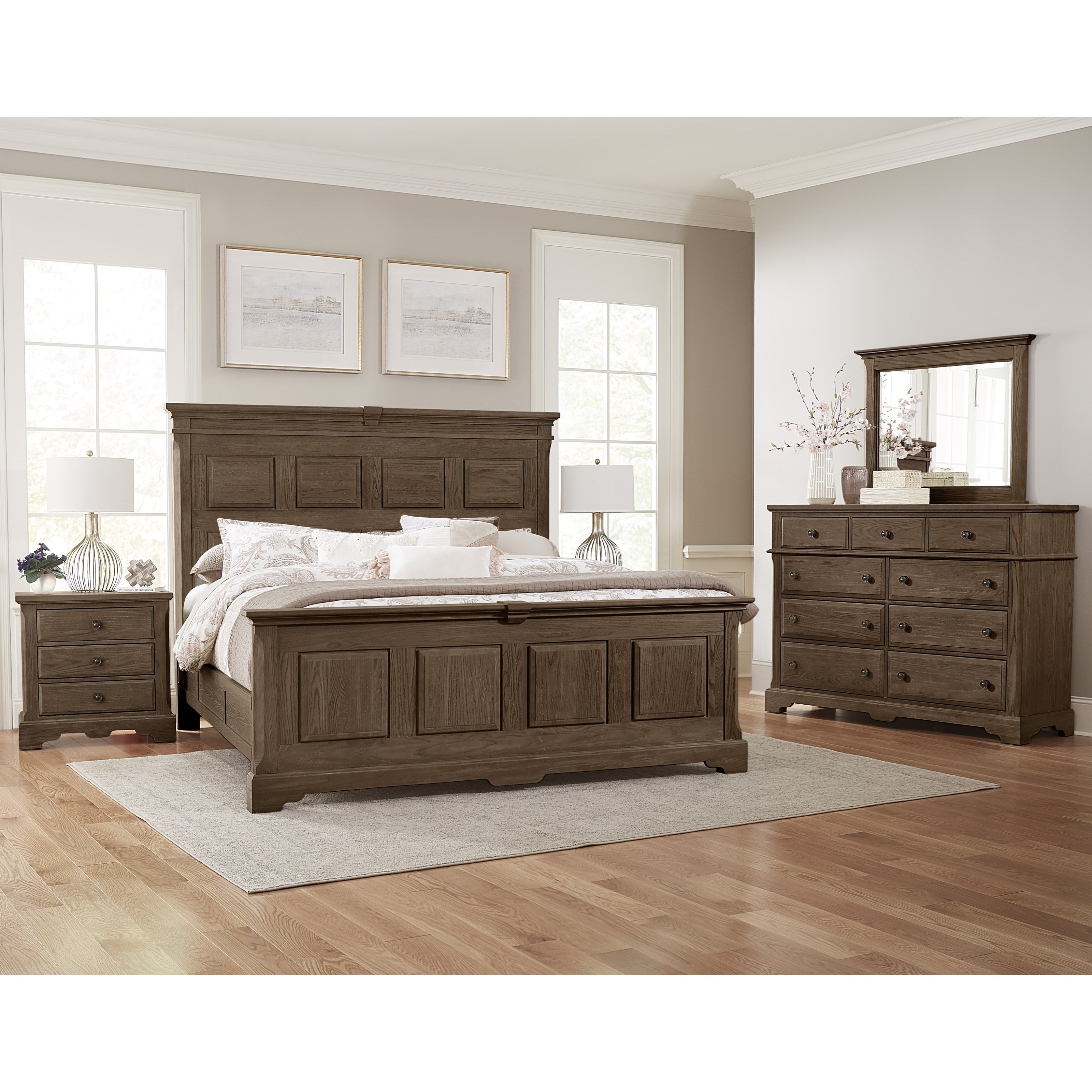 Artisan & Post Heritage King Bedroom Group Jacksonville Furniture